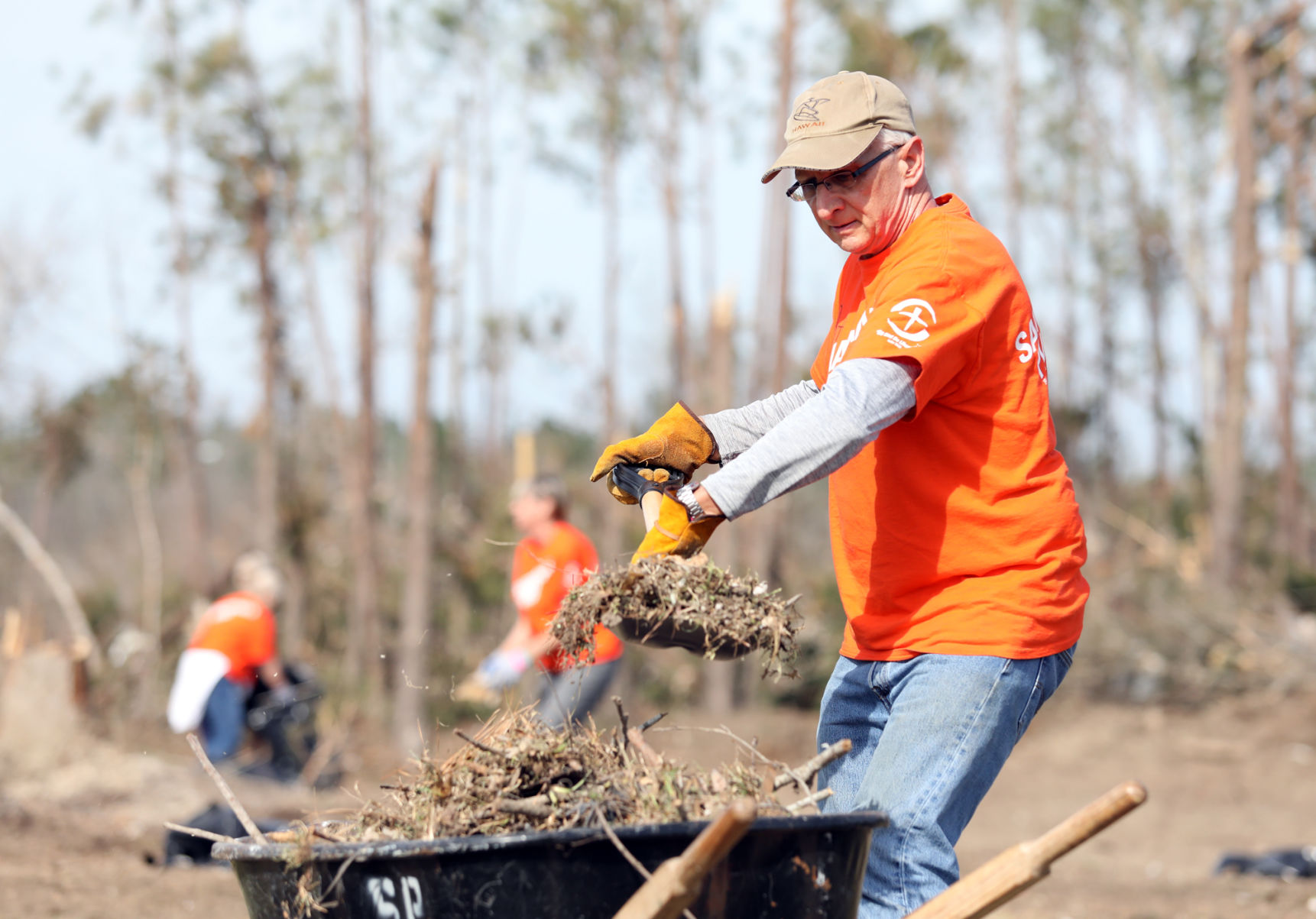 Clean up on Lee County Road 38